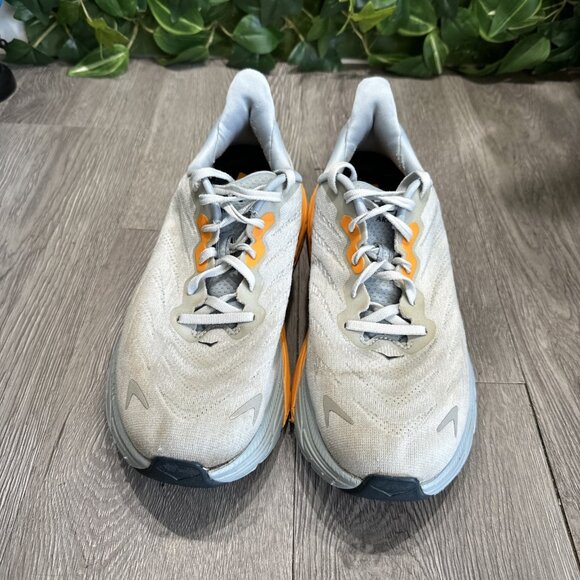 Hoka Arahi 6 Shoes Mens 8.5 Air Blue Fog Orange Road Running Support Trainer main image 8